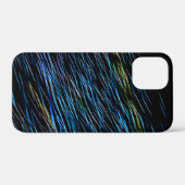 Türkisblaue Lichtmalerei 1 Case-Mate iPhone Hülle (Rückseite (Horizontal))