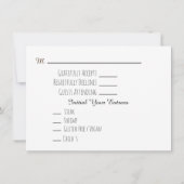 Türkisblaue Ozeanwellen Hochzeit von RSVP Save The Date (Rückseite)