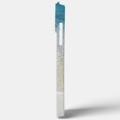 Türkisblaue Ozeanwellenwellen mit Inspiration Case-Mate iPhone Hülle (Rückseite / Links)