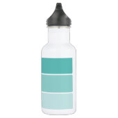 Türkisblaue Paint Chip Trinkflasche (Rechts)