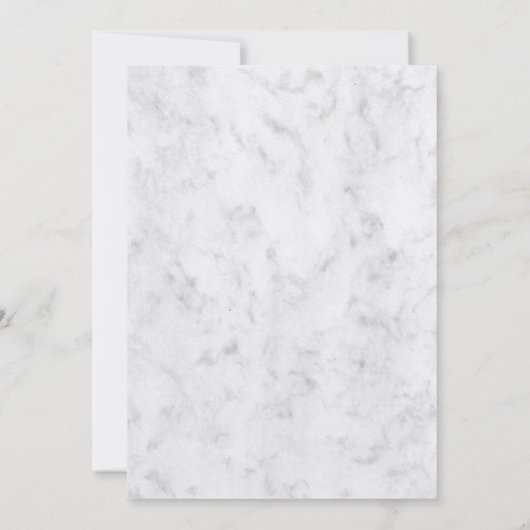 Türkisblaue Rustikale Hochzeitsinformationen Einladung (Rückseite)