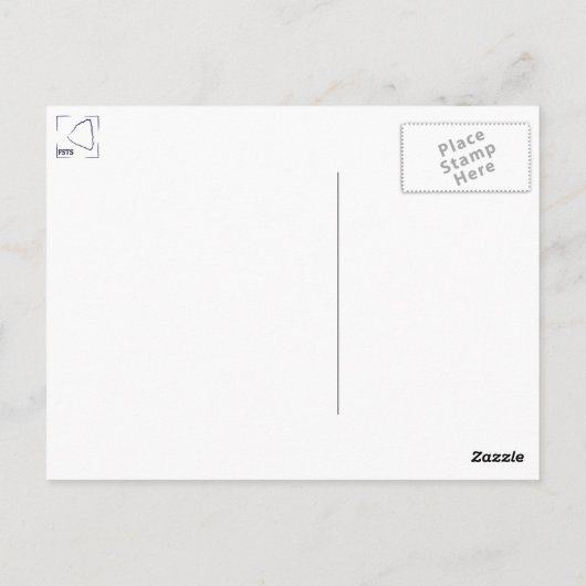 Türkisblaue Schiffsherde Postkarte (Rückseite)