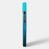 Türkisblaue Schildkröte | Küste Case-Mate iPhone Hülle (Rückseite / Links)