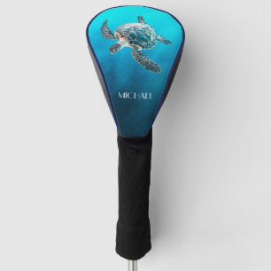 Türkisblaue Schildkröte   Küste Golf Headcover