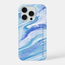 Türkisblaue Seascape-Marmor individuell anpassbar