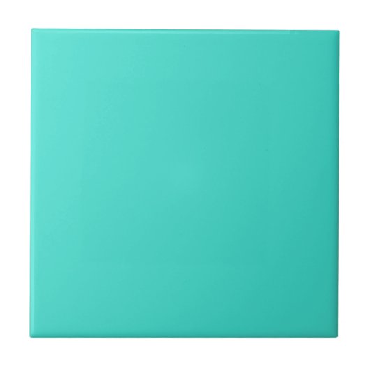 Türkisblaue, solide Farbtafel Fliese (Vorderseite)