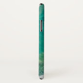 Türkisblaue Strand Case-Mate iPhone Hülle (Hinten/Rechts)