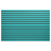 Türkisblaue Streifen Muster Stoff (Yard (91,4 cm))