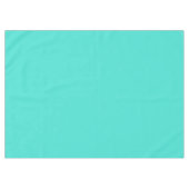 Türkisblaue Tischdecke (Vorderseite (Horizontal))
