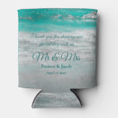 Türkisblaue tropische Küstenwache Dosenkühler (Vorderseite)