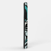 Türkisblaue Wirbel iPhone 5 Fall Case-Mate iPhone Hülle (Hinten/Rechts)