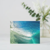 Türkisblauer Ozeanwachtunnel Postkarte (Stehend Vorderseite)