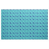 Türkisblaues Küstenschiff Stoff (Yard (91,4 cm))
