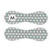 Türkisblaues marokkanisches Muster Baseball (Paneele)