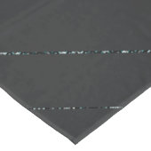Türkisblaues Muster Tableclout Tischdecke (Schrägansicht)