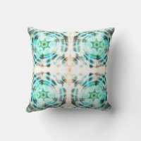 Türkisblaues Rad auf Abstraktem schwarzen Muster