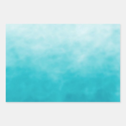 Türkisblaues Schwimmbad Geschenkpapier Set (Vorderseite 3)