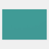 Türkisblume, mittel, hell geschenkpapier set (Vorderseite 3)