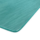 Türkisbraun-Glass Schneidebrett (Ecke)