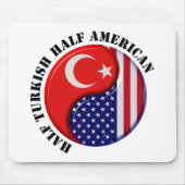 Türkisch-Amerikanisches Mousepad (Vorne)