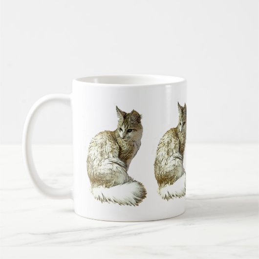 Türkisch-Angora Kaffeetasse (Links)