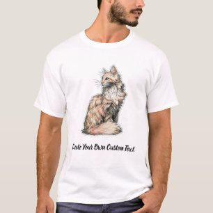 Türkisch Angora-Katze Erstellen Sie Ihren eigenen T-Shirt