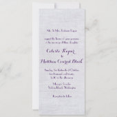 Türkisch-arabisch-marokkanische Hochzeit oder Part Einladung (Rückseite)