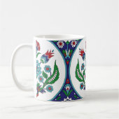 Türkisch arabisch, Tulpe Blume, nahtlos Muster. Kaffeetasse (Links)