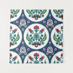 Türkisch arabisch, Tulpe Blume, nahtlos Muster. Wandteppich