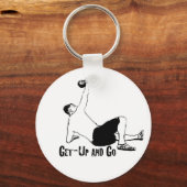 Türkisch aufstehen schlüsselanhänger (Vorderseite)