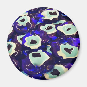 Türkisch Boncuk Eye Shaped Amulet Bizarre Art Magnet