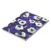 Türkisch Boncuk Eye Shaped Amulet Bizarre Art Notizblock (Rotiert)