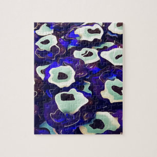 Türkisch Boncuk Eye Shaped Amulet Bizarre Art Puzzle