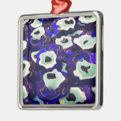 Türkisch Boncuk Eye Shaped Amulet Bizarre Art Silbernes Ornament (Links)