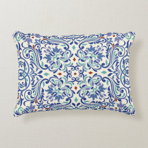 Türkisch farbig: Endlose Tile Elegance. Dekokissen
