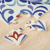 Türkisch farbig: Endlose Tile Elegance. Puzzle (Seite)