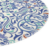 Türkisch farbig: Endlose Tile Elegance. Schneidebrett (Ecke)