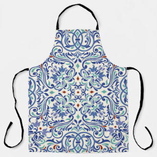 Türkisch farbig: Endlose Tile Elegance. Schürze