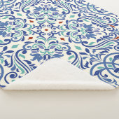 Türkisch farbig: Endlose Tile Elegance. Sherpadecke (3/4)