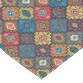 Türkisch farbiges Ethnic Motif-Muster Mittelgroßer Tischläufer (Ecke)