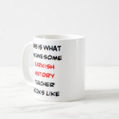 Türkisch Geschichtslehrer, phantastisch Kaffeetasse (Vorderseite Links)