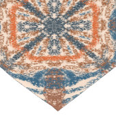 Türkisch Inspiriert: texturierte Marine & Terracot Kurzer Tischläufer (Ecke)