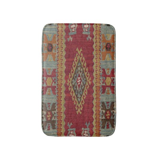 Türkisch Kilim Tepet Rug Badematte (Vorderseite Vertikal)
