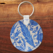 Türkisch-Osmanisches Blau-Weiß-Keramik Schlüsselanhänger (Vorderseite)