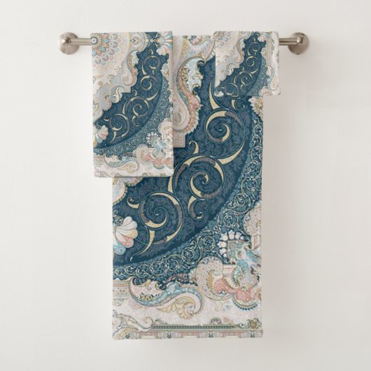 Türkisch-Persischer Teppich-Rug Badhandtuch Set (Insitu)