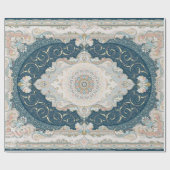 Türkisch-Persischer Teppich-Rug Geschenkpapier (Flach)