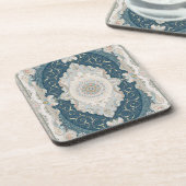 Türkisch-Persischer Teppich-Rug Getränkeuntersetzer (Linke Seite)