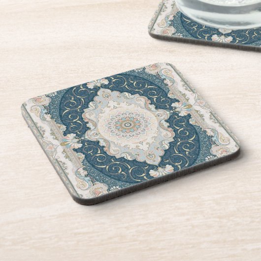 Türkisch-Persischer Teppich-Rug Getränkeuntersetzer (Linke Seite)