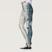 Türkisch-Persischer Teppich-Rug Leggings (Links)