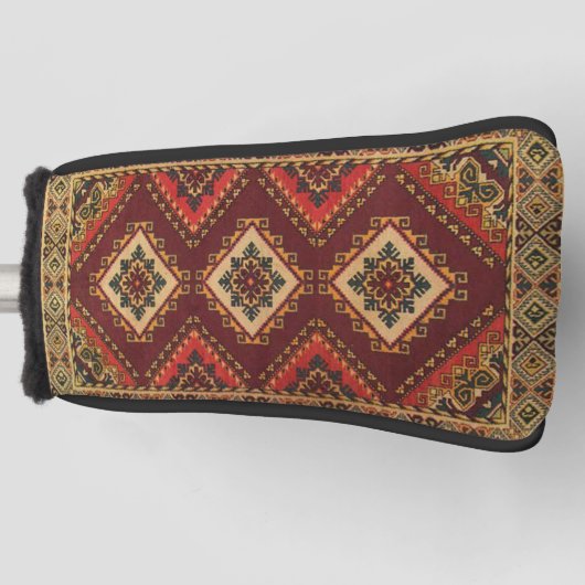 Türkisch-Persischer Teppichboden Rug Golf Headcover (Vorderseite)